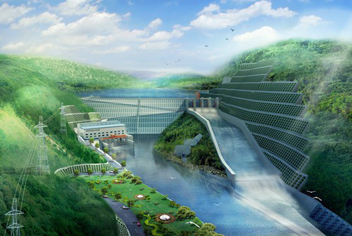 仁化老挝南塔河1号水电站项目